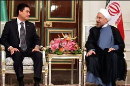 روحانی: ایران حامی سیاست بی‎طرفانه ترکمنستان است