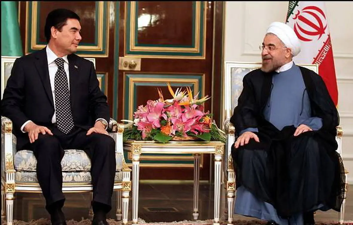 روحانی: ایران حامی سیاست بی‎طرفانه ترکمنستان است