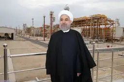 فاز ۱۲ پارس جنوبی با حضور رئیس‌جمهور افتتاح شد