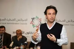 وزیر خارجه آلمان با رئیس ائتلاف مخالفان سوریه در برلین دیدار کرد