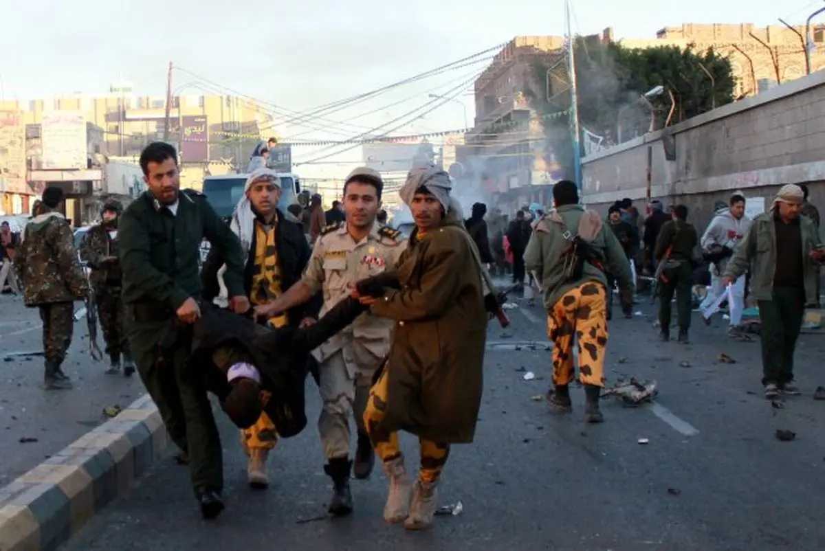 شمار شهدای انفجارهای امروز صنعا به ۵۵ نفر افزایش یافت