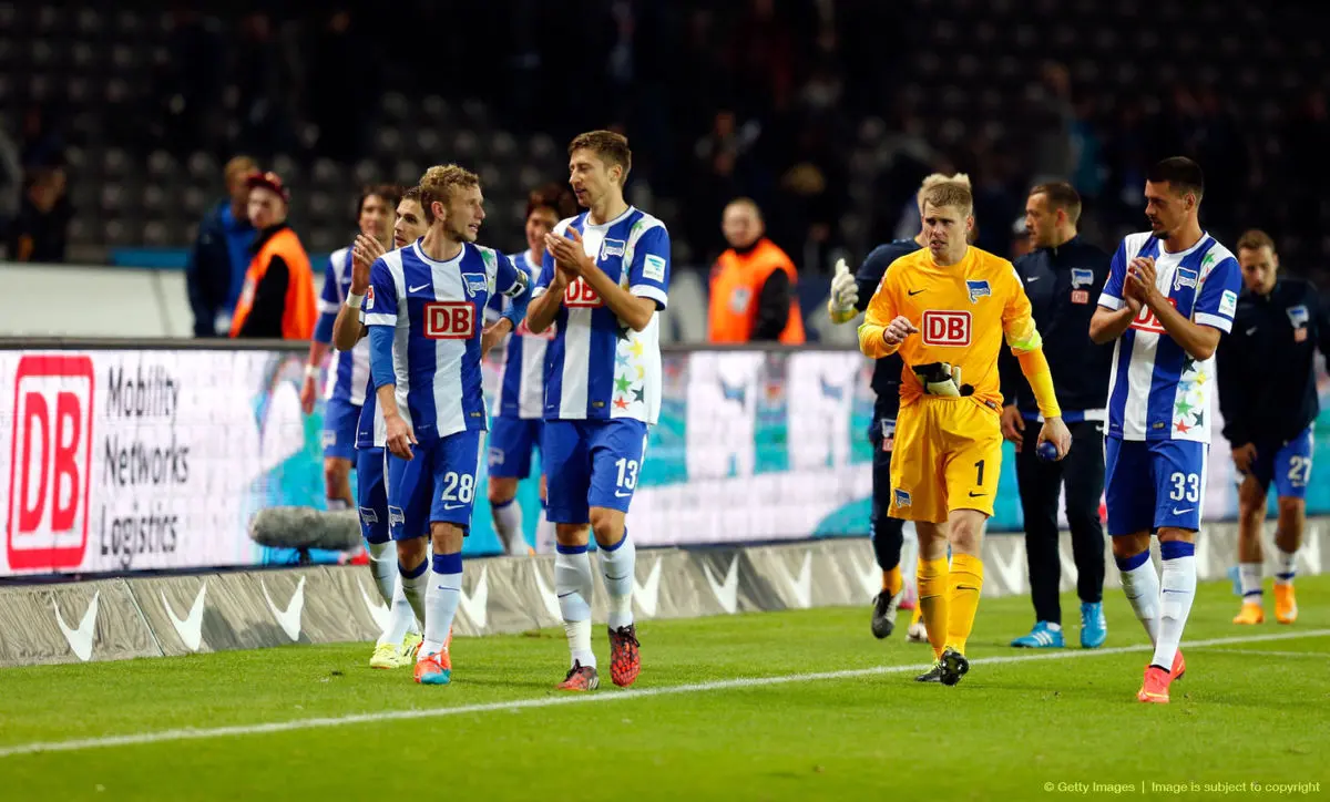 هرتابرلین مقابل هامبورگ به پیروزی رسید