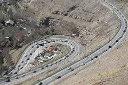 رئیس پلیس راه مازندران از افزایش ترافیک در محورهراز و  چالوس خبر داد