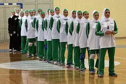 تیم ملی هندبال بانوان ایران وارد ایران شد