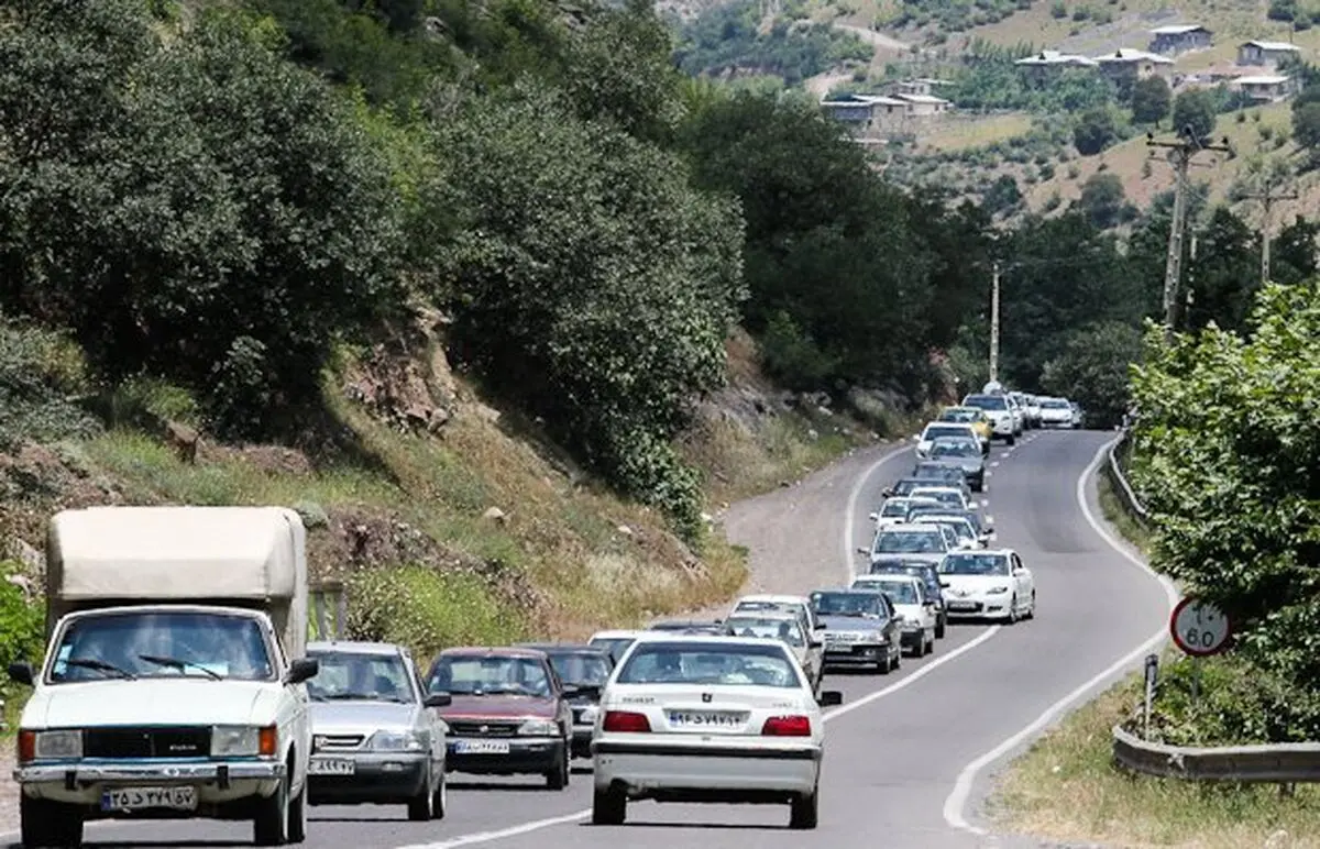 ترافیک در بیشتر محورهای کشور روان است