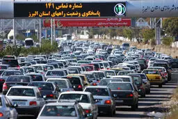 محورهای استان‌های البرز، مازندران و تهران نیمه سنگین و سنگین گزارش شد
