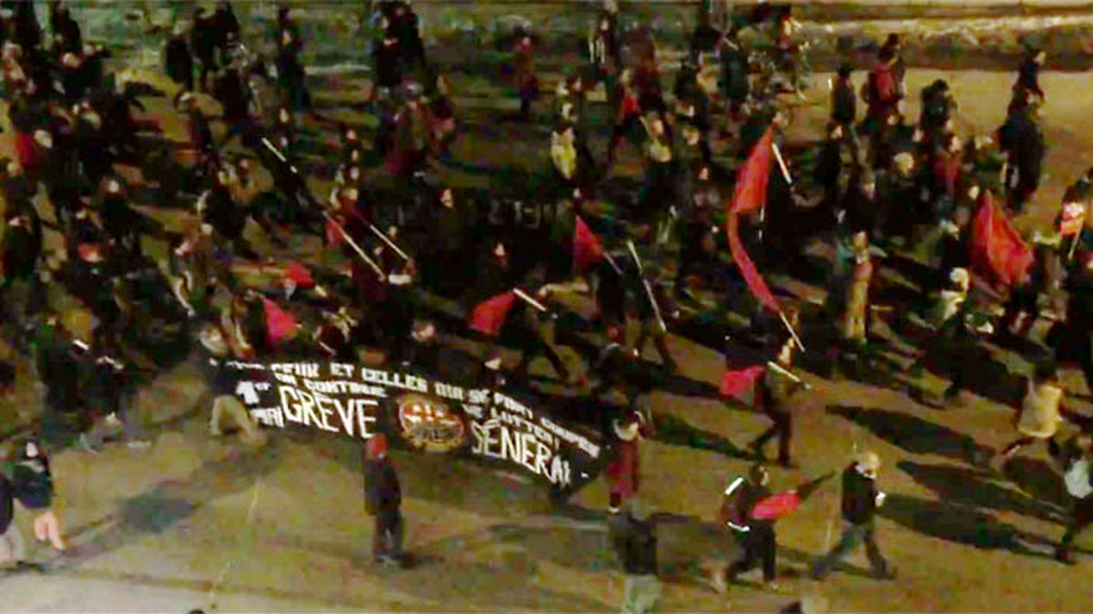 فیلم: درگیری پلیس و دانشجویان کانادایی در تجمعات اعتراض به ریاضت‌های اقتصادی