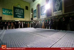 گزارش تصویری:: سومین شب عزاداری شهادت حضرت زهرا(س) در حسینیه امام خمینی(ره)