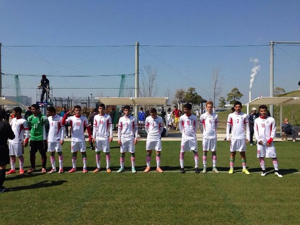 تیم نوجوانان فینالیست تورنمنت ژاپن شد