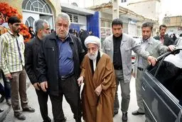 مراسم ختم همسر آیت‌الله جنتی برگزار شد