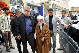 مراسم ختم همسر آیت‌الله جنتی برگزار شد