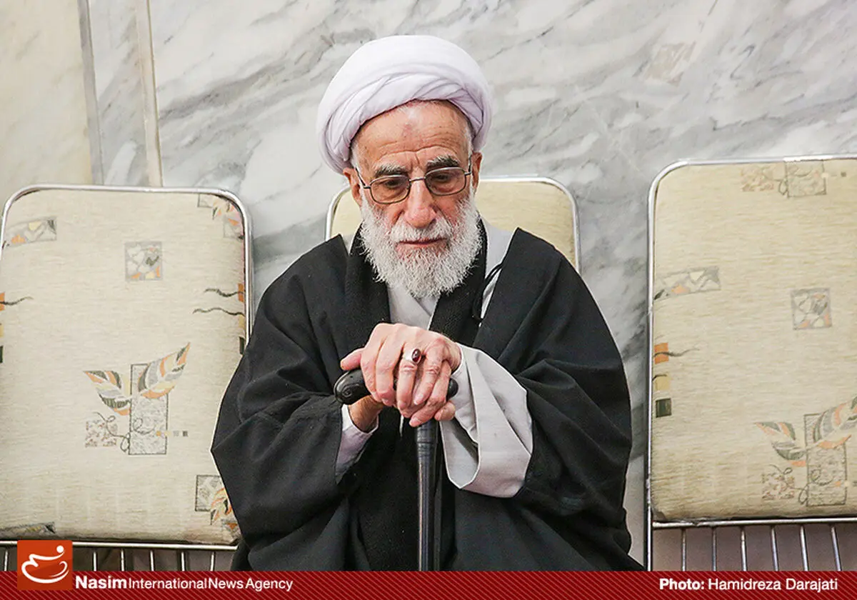 گزارش تصویری:: مراسم ترحیم همسر ‌آیت‌الله جنتی