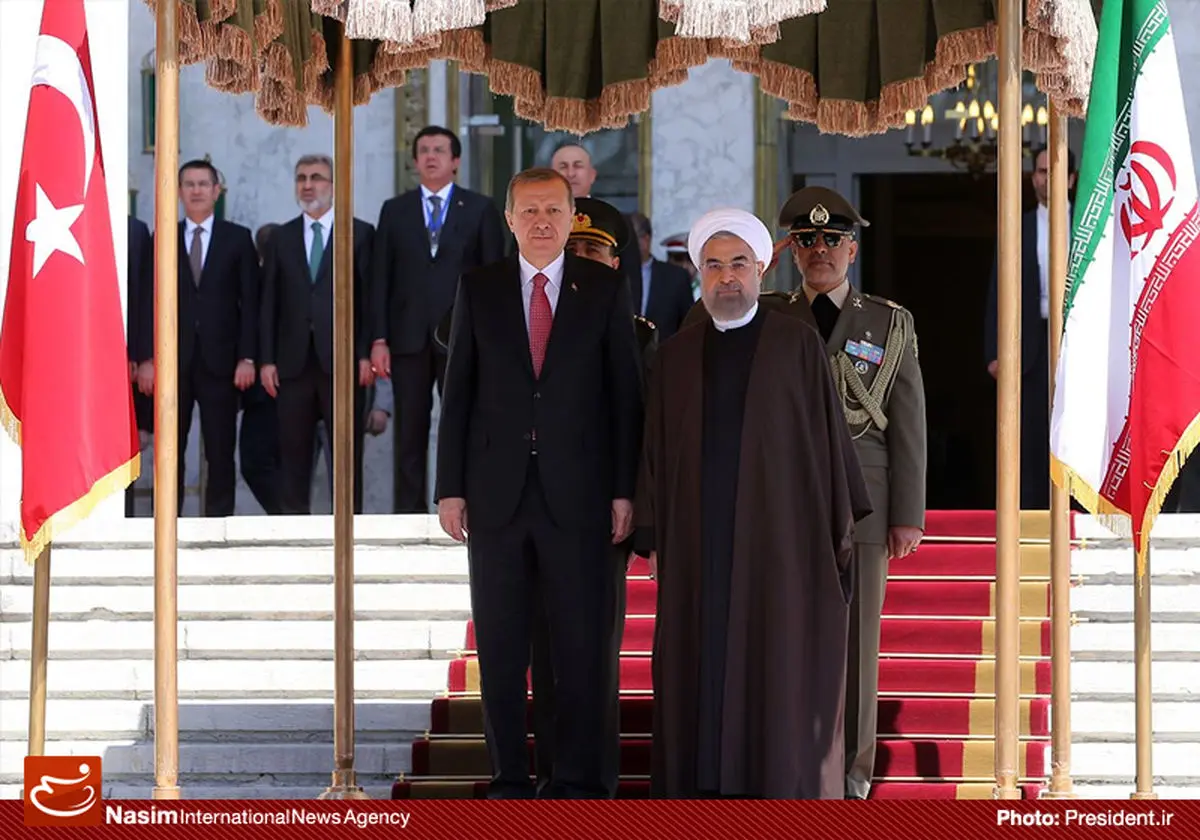 گزارش تصویری:: استقبال رسمی رئیس‌جمهور از رجب طیب اردوغان