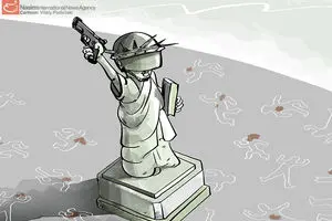 کاریکاتور:: مجسمه آزادی