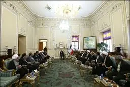 مسئولان ارشد قوه قضائیه با رئیس مجلس دیدار کردند