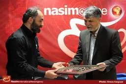 گزارش تصویری:: حضور سید عباس صالحی در خبرگزاری «نسیم»