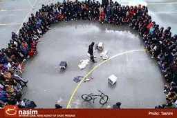 جشنواره تئاتر خیابانی راهیان نور در آبادان به کار خود پایان داد