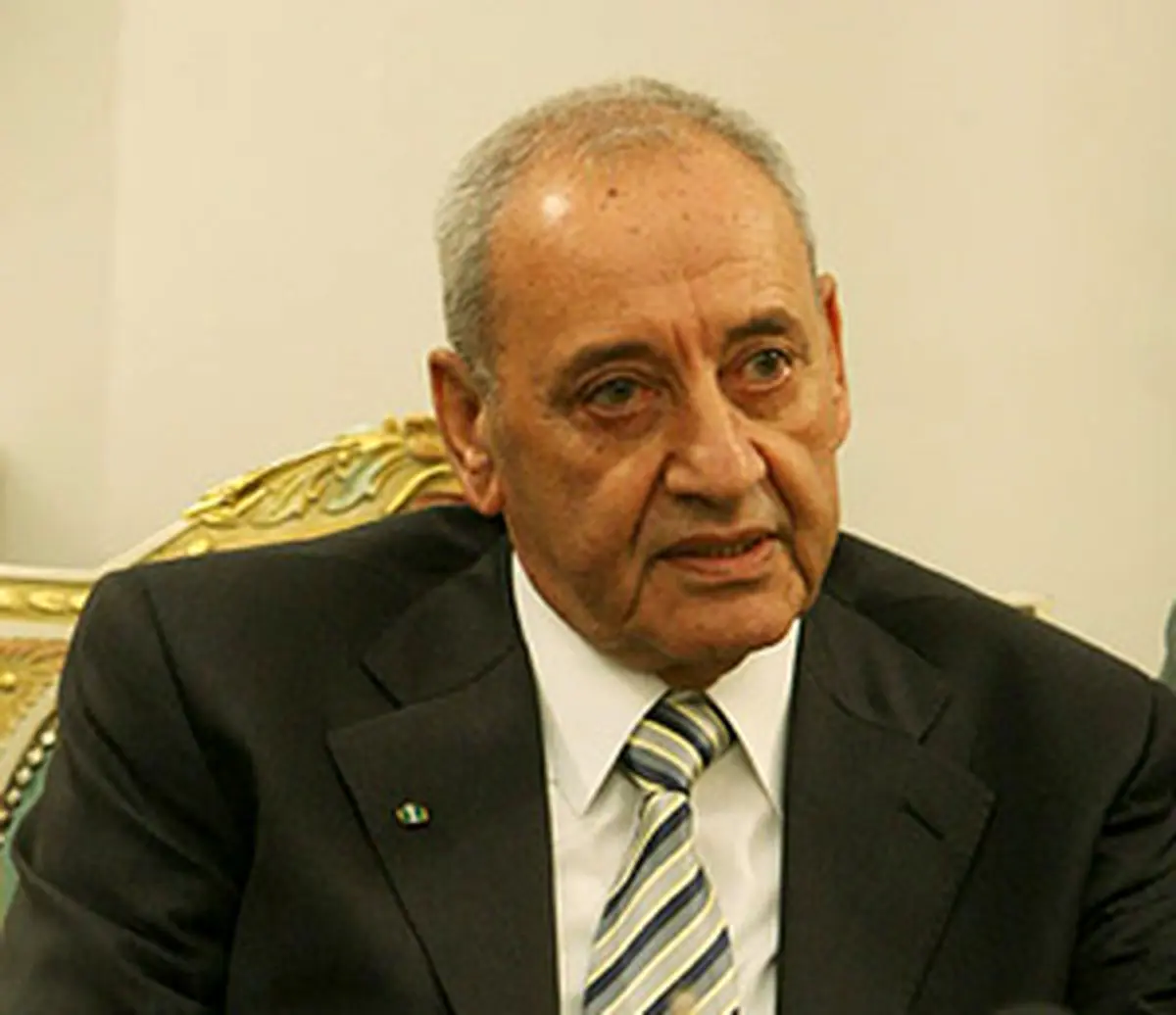 رئیس پارلمان لبنان توافق اولیه هسته‌ای را به رهبر معظم انقلاب تبریک گفت