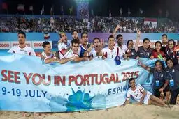 رئیس و دبیرکل AFC، صعود تیم فوتبال ساحلی به جام‌جهانی  را تبریک گفتند