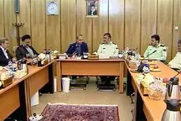 جلسه مشترک فرمانده ناجا و رئیس صدا و سیما برگزار شد