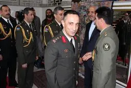 مراسم بزرگداشت روز ارتش جمهوری اسلامی ایران در محل سفارت ایران در ترکیه برگزار شد