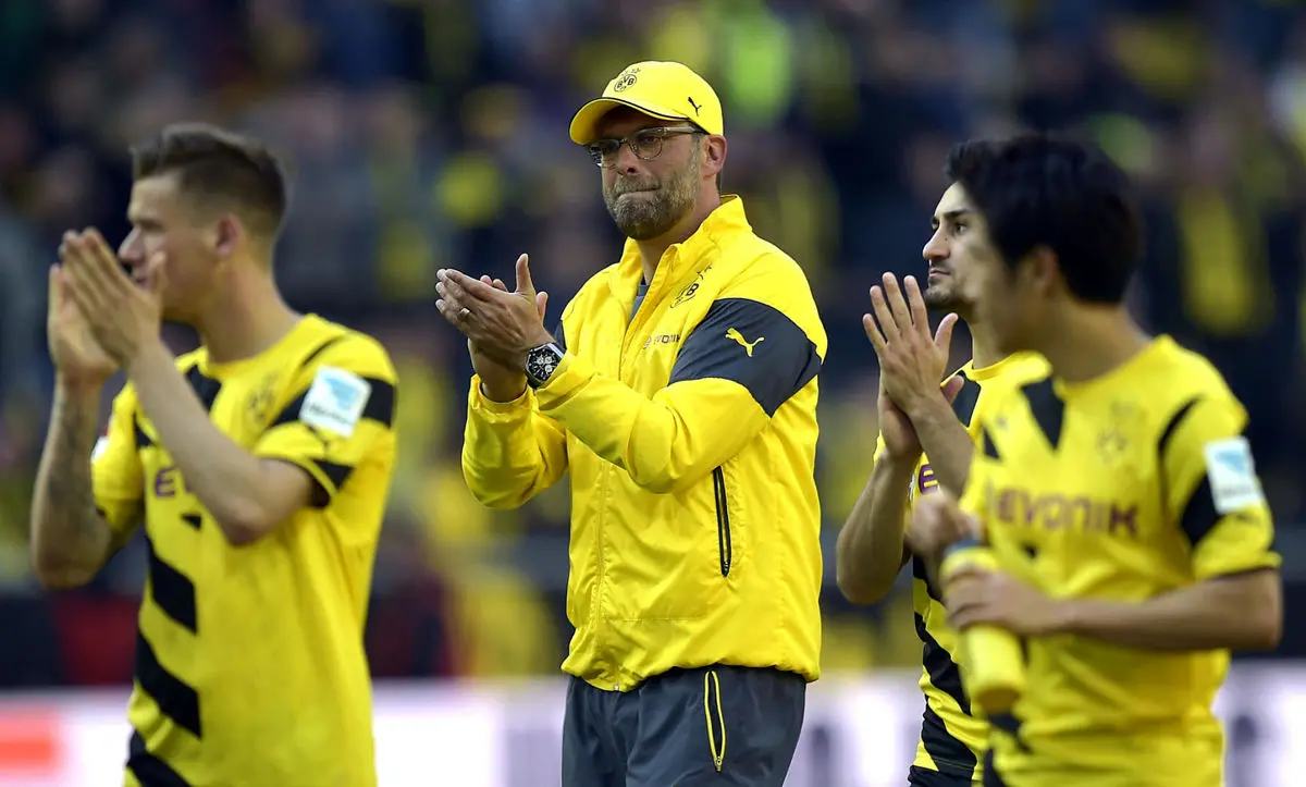 گزارش تصویری:: جو احساسی ورزشگاه دورتموند برای یورگن کلوپ