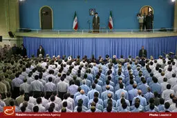 گزارش تصویری:: دیدار فرماندهان ارتش جمهوری اسلامی با رهبر معظم انقلاب