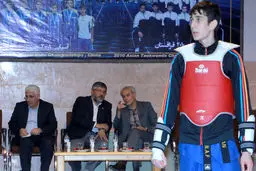 سجادی از اردوی تیم ملی تکواندو بازدید کرد