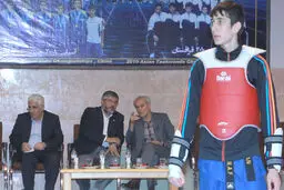 سجادی از اردوی تیم ملی تکواندو بازدید کرد