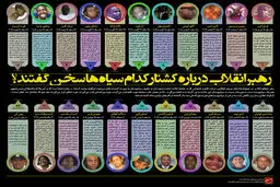 گرافیک اطلاع‌رسان:: رهبر انقلاب درباره کشتار کدام سیاه‌ها سخن گفتند؟