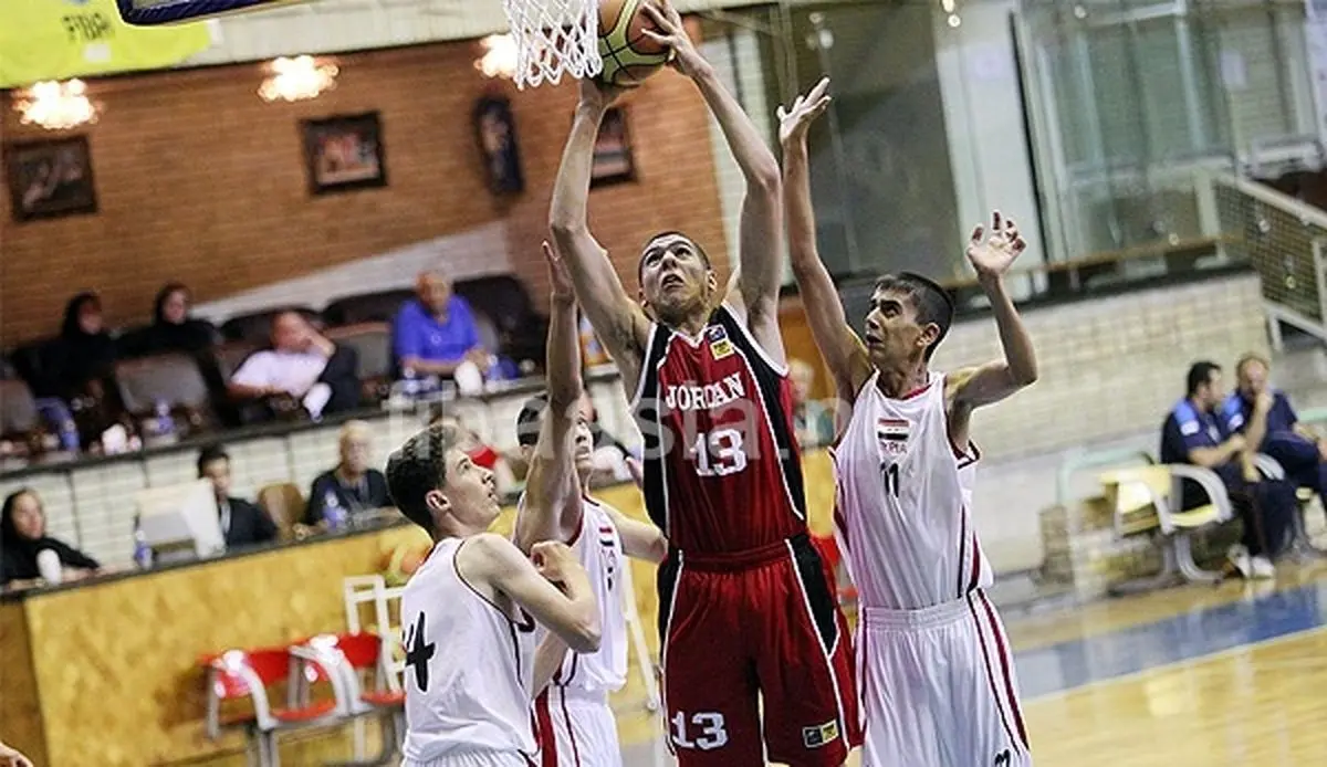 بسکتبالیست‌های نوجوان ایران مغلوب لبنان شدند