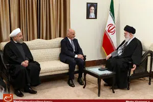 عکس خبری:: دیدار رئیس جمهور افغانستان با رهبر معظم انقلاب