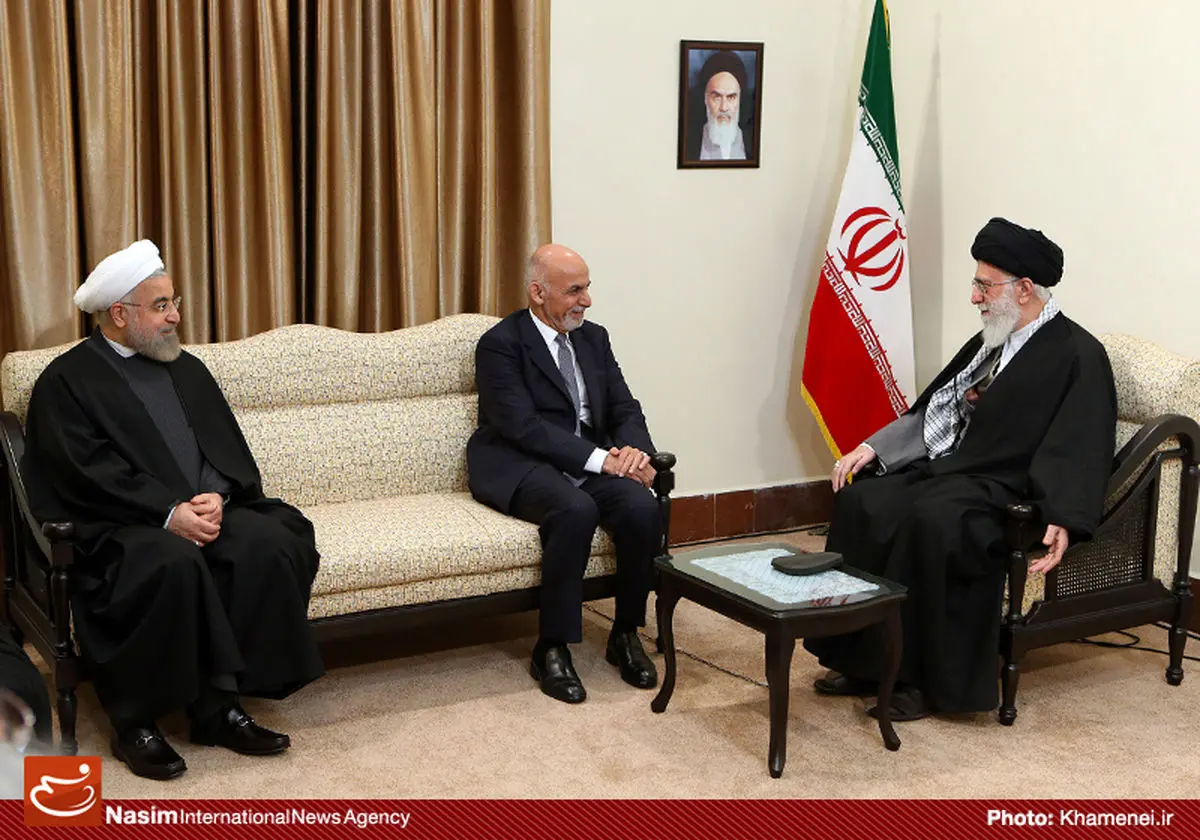 عکس خبری:: دیدار رئیس جمهور افغانستان با رهبر معظم انقلاب