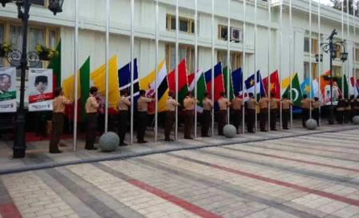 نشست وزیران کنفرانس آسیا – آفریقا در اندوزی آغاز شد