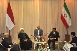 روسای جمهوری ایران و اندونزی در جاکارتا دیدار کردند