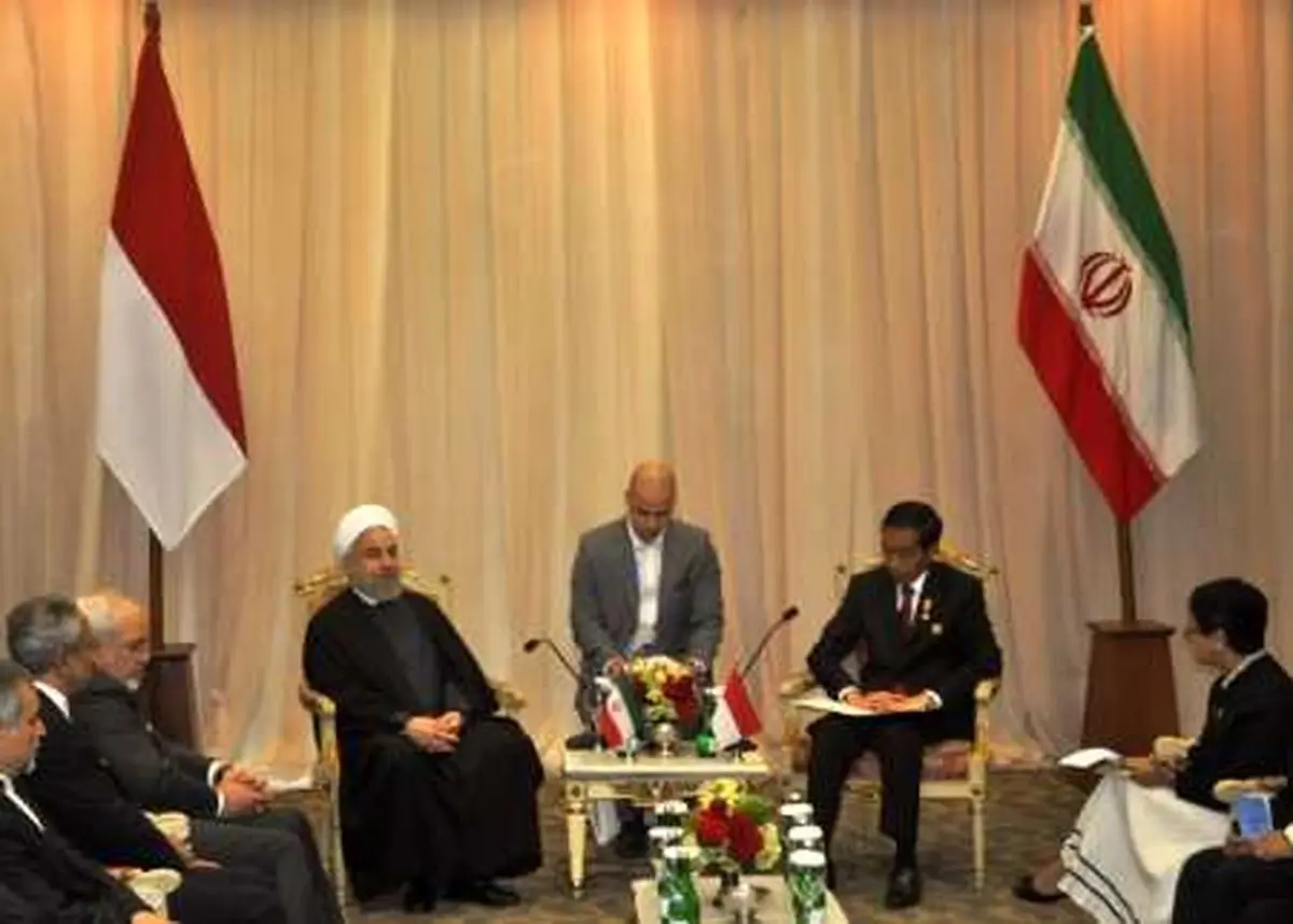 روسای جمهوری ایران و اندونزی در جاکارتا دیدار کردند