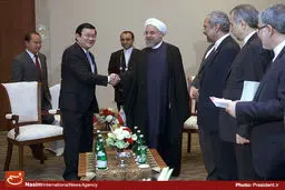 گزارش تصویری:: دیدارهای رئیس‌جمهور در اندونزی