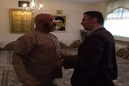 رئیس سازمان سینمایی از سلحشور عیادت کرد