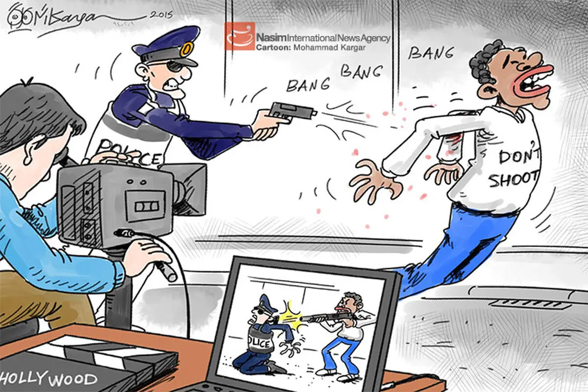 کاریکاتور:: پلیس هالیوودی
