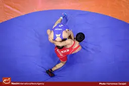 رامین طاهری به دیدار نهایی رقابت‌های کشتی فرنگی قهرمانی آسیا رسید