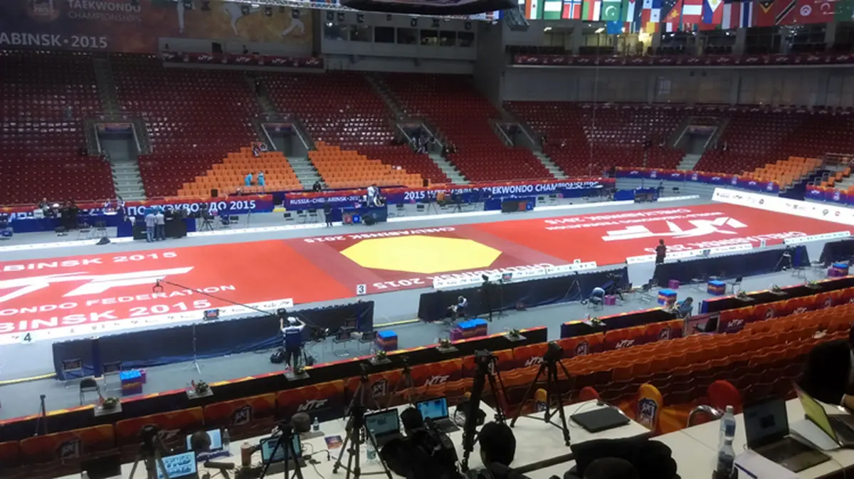 گزارش تصویری:: همه چیز ‌آماده برای اولین فینال