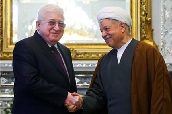 هاشمی‌رفسنجانی:  سیاست ایران کمک به عراق در تمامی زمینه‌هاست