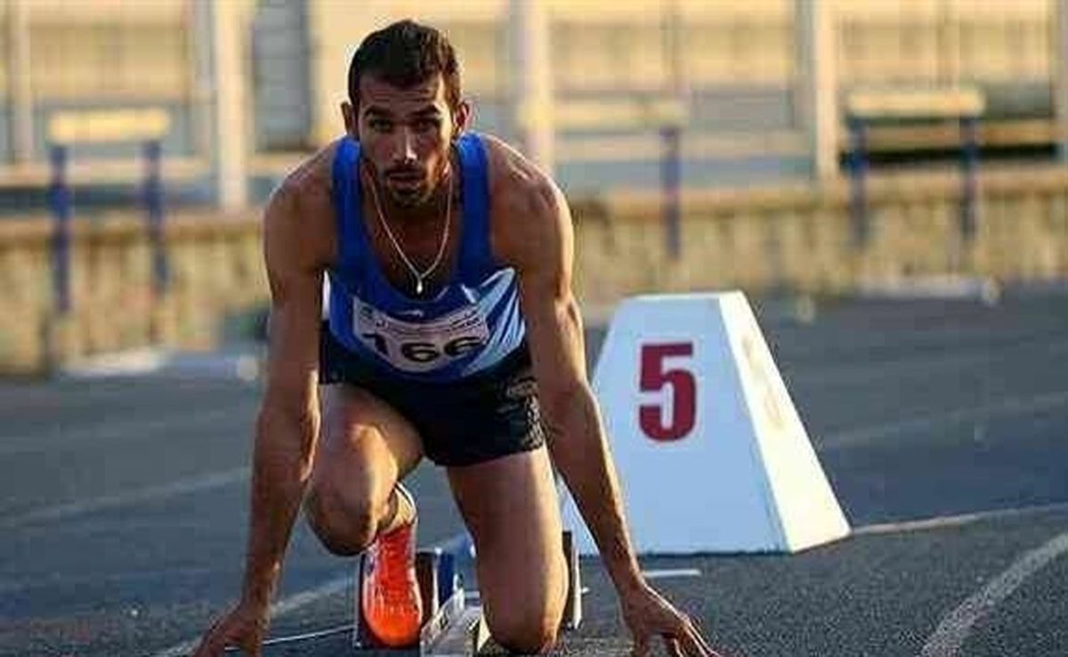 نماینده ایران در دوی ۴۰۰ متر چهارم شد