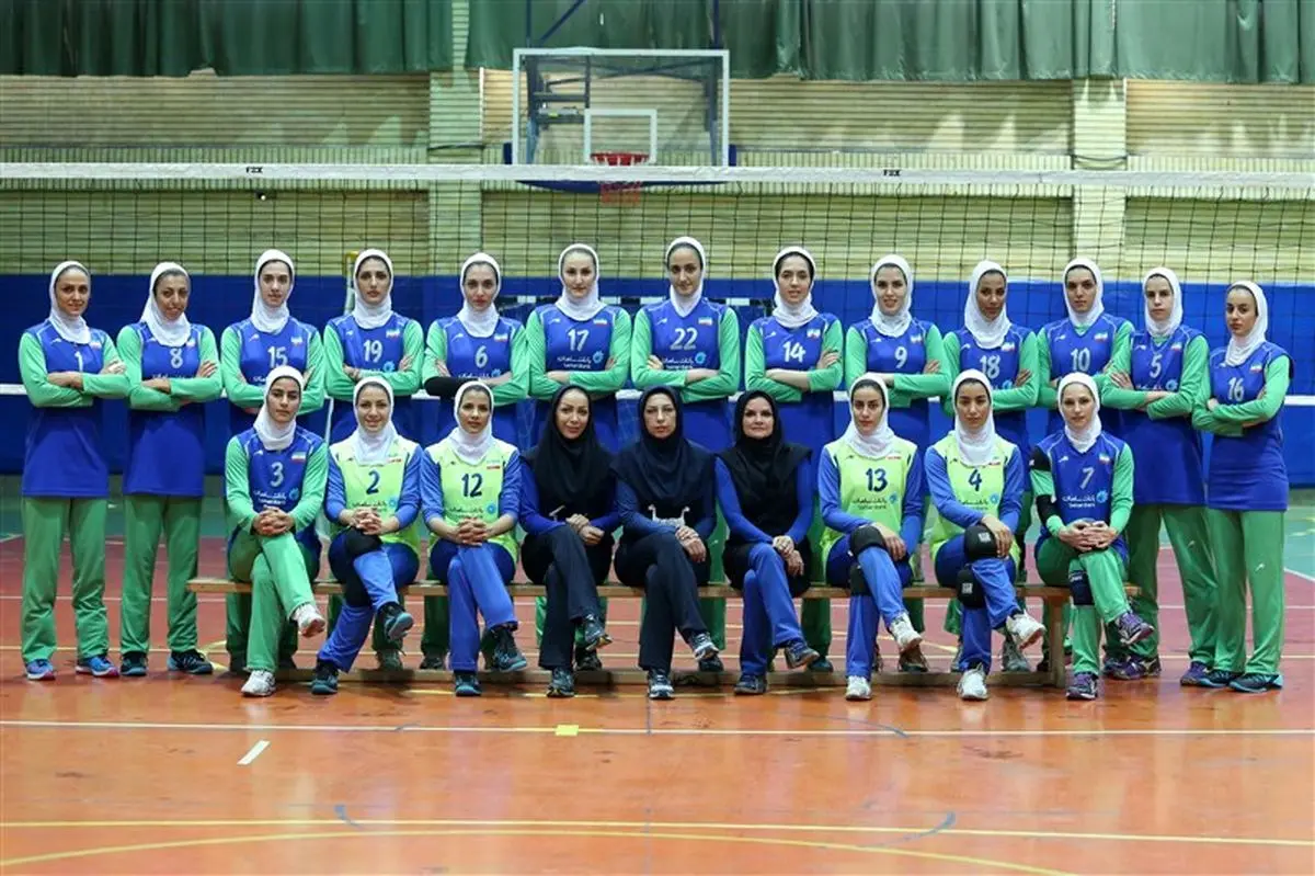 ترکیب تیم اعزامی والیبال بانوان به مسابقات قهرمانی آسیا اعلام شد