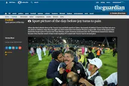 عکس ویژه:: شادی اولیویرا؛ عکس روز گاردین