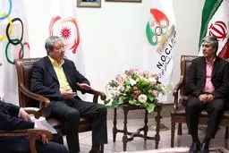نایب رئیس IOC با رئیس کمیته ملی المپیک دیدار تخصصی داشت