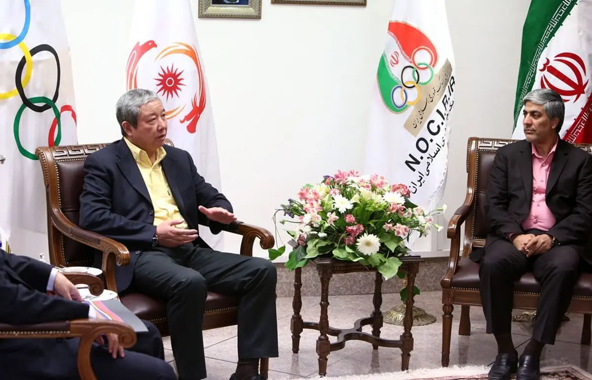 نایب رئیس IOC با رئیس کمیته ملی المپیک دیدار تخصصی داشت