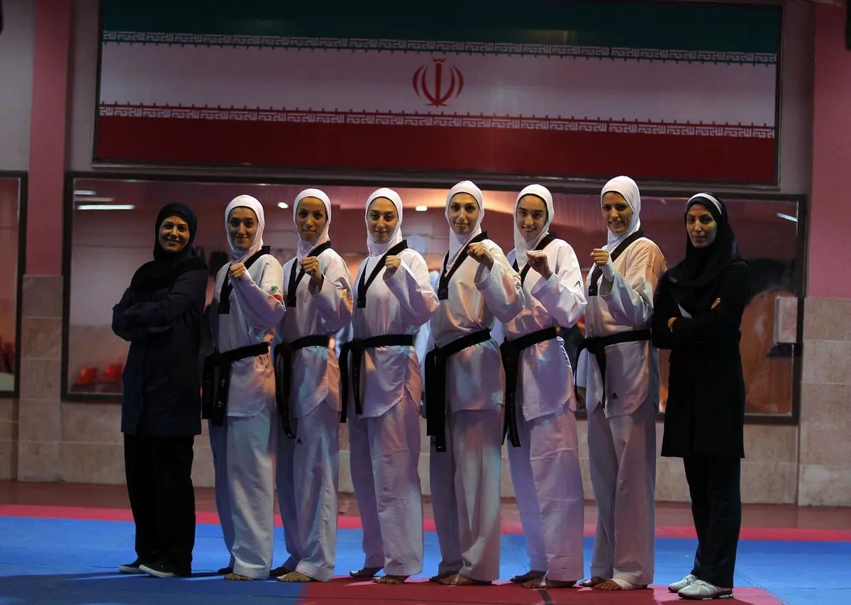 تیم ملی تکواندوی بانوان وارد مسکو شد