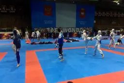 تمرین عصر تیم‌های تکواندوی مردان و زنان ایران انجام شد
