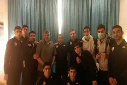 مراسم دعا و نیایش تیم ملی تکواندو برگزار شد